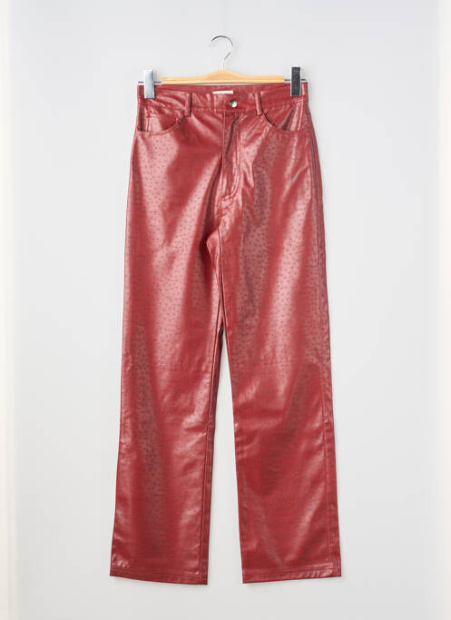 Pantalon drept portocaliu EXIT femeie