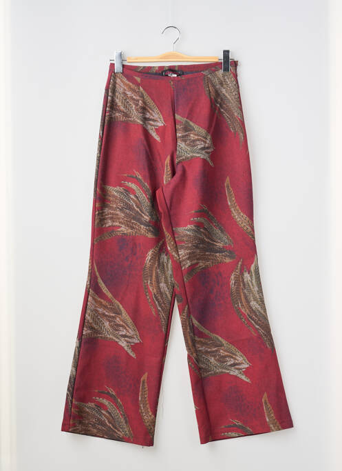 Blugi cu croială evazată roșu GIANI FORTE femeie