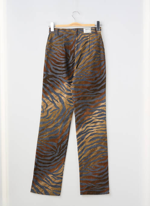 Blugi cu croială dreaptă maro LUCCHINI femeie