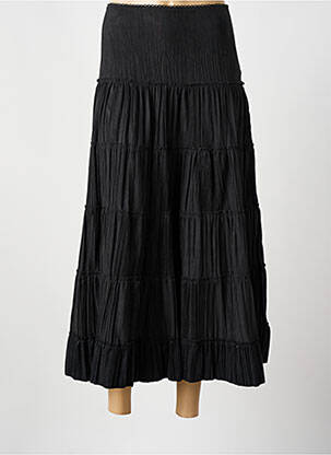 Fustă lungă negru BEVERLY femeie