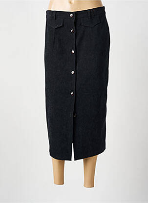 Fustă midi negru PIERRE CEDRIC femeie