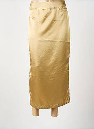 Fustă lungă auriu MC PARIS femeie