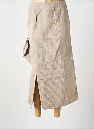 Fustă lungă gri BEVERLY femeie