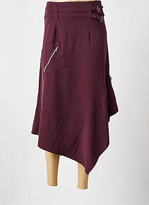 Fustă lungă roșu BEVERLY femeie