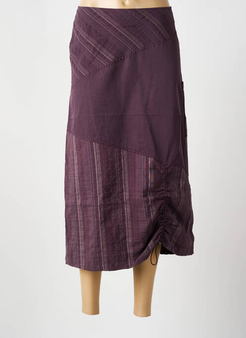 Fustă lungă violet LA BANDE A NANA femeie