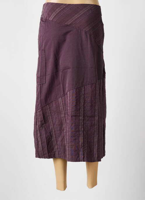 Fustă lungă violet LA BANDE A NANA femeie