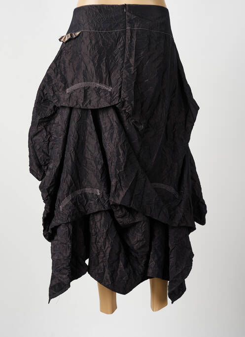 Fustă lungă negru MAILLE INDIGO femeie