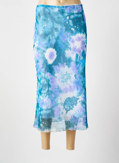 Fustă lungă albastru BEVERLY femeie