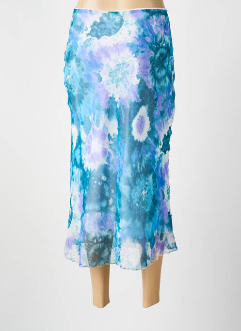 Fustă lungă albastru BEVERLY femeie