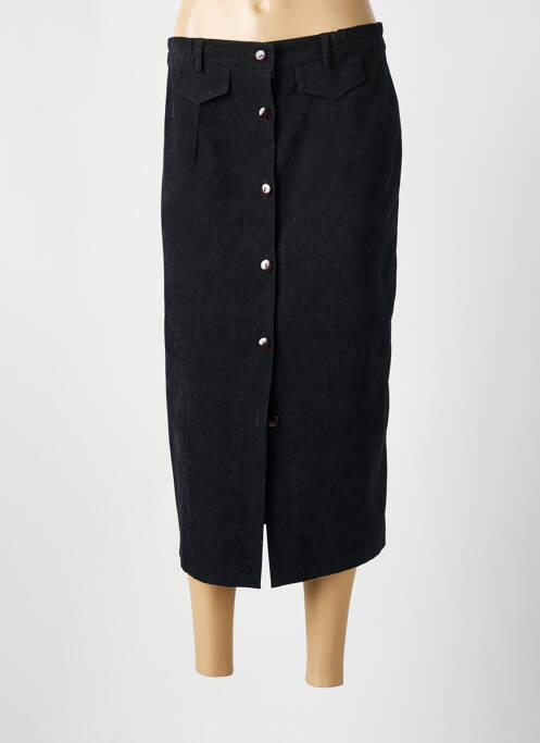 Fustă midi negru PIERRE CEDRIC femeie