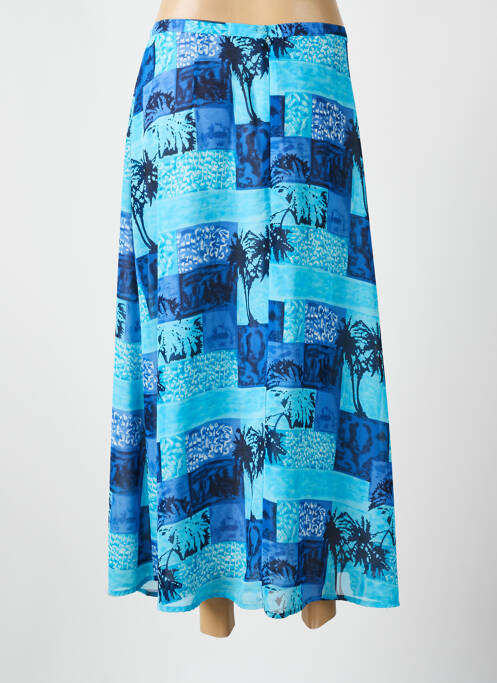 Fustă lungă albastru CLAUDE D'ALBAN femeie