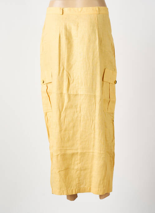 Fustă lungă galben NINA femeie