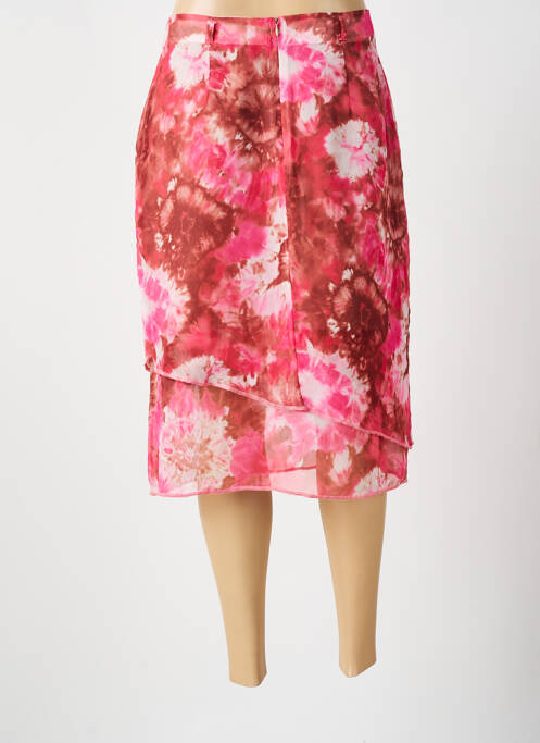 Fustă midi roz BEVERLY femeie