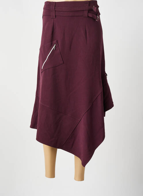 Fustă lungă roșu BEVERLY femeie