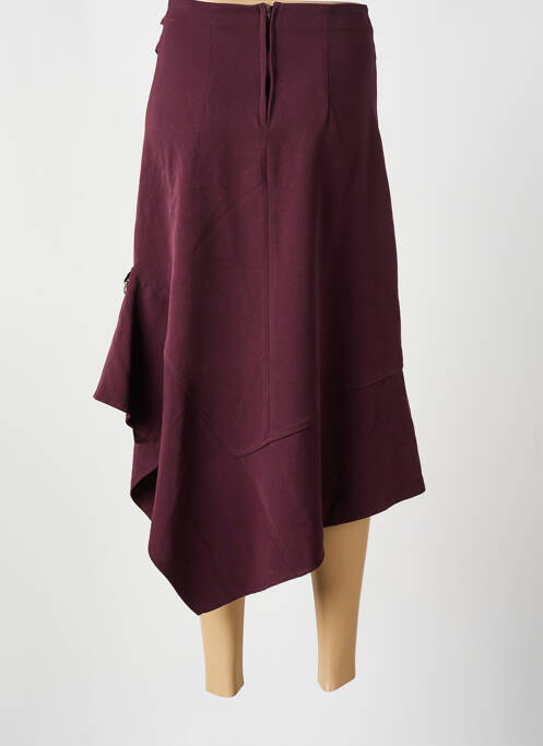 Fustă lungă roșu BEVERLY femeie