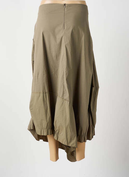 Fustă lungă verde SUN LIGHT femeie