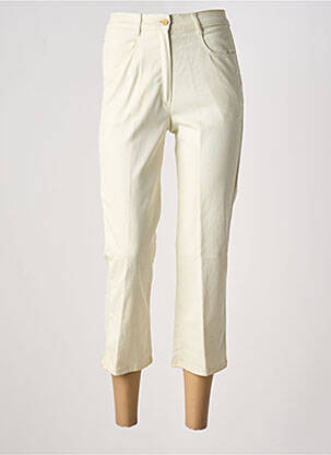 Pantalon trei sferturi galben LUCCHINI femeie