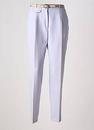Pantalon slim violet DUOS femeie