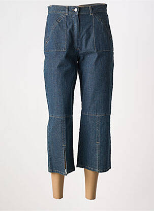 Pantalon trei sferturi albastru LUCCHINI femeie