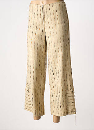 Pantalon 7/8 bej BEVERLY femeie