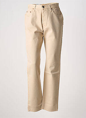 Blugi cu croială dreaptă bej REDMAN femeie