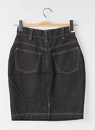 Fustă scurtă croială dreaptă negru NICE WEAR femeie