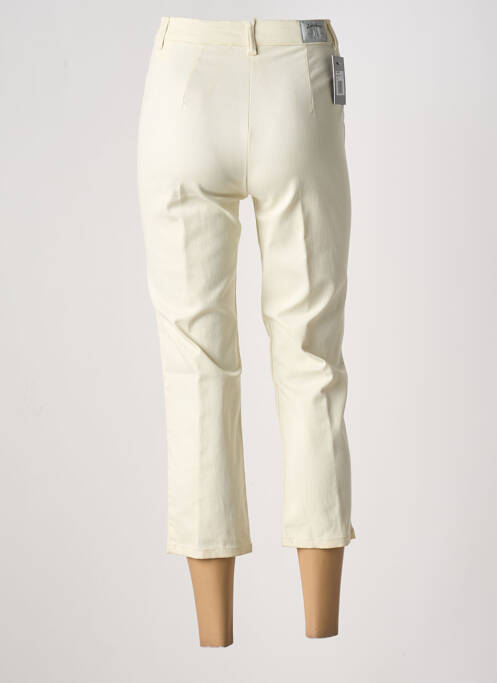 Pantalon trei sferturi galben LUCCHINI femeie