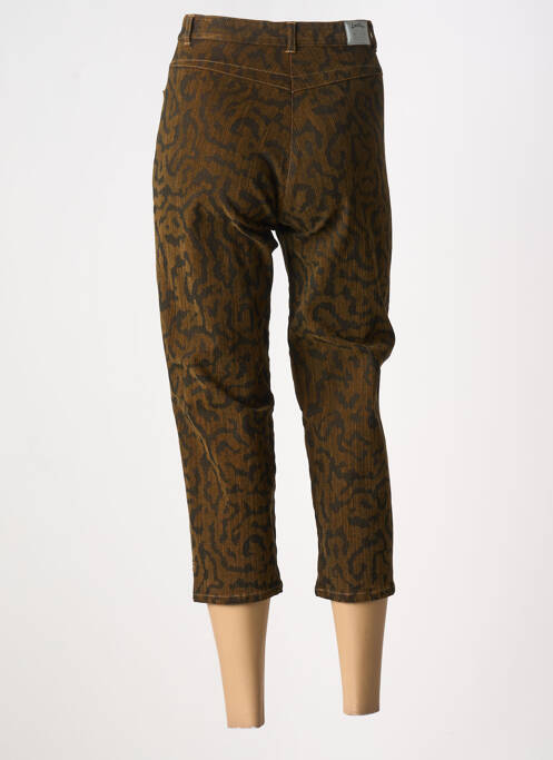 Pantalon trei sferturi maro LUCCHINI femeie