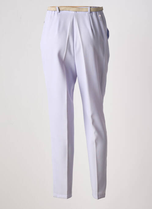 Pantalon slim violet DUOS femeie