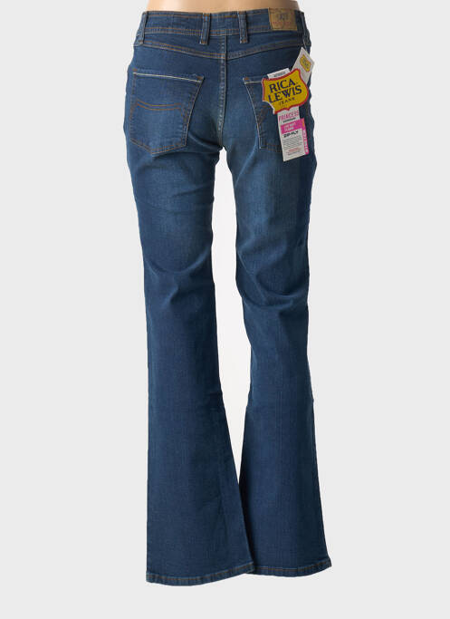 Blugi bootcut albastru RICA LEWIS femeie