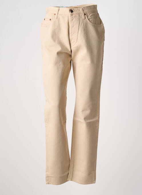 Blugi cu croială dreaptă bej REDMAN femeie