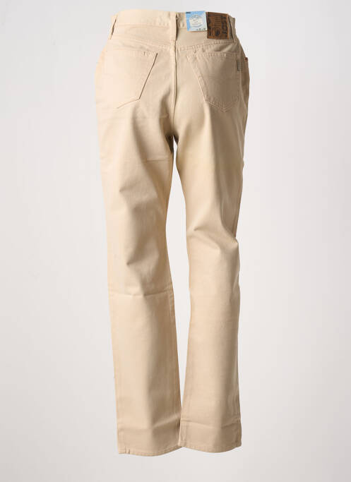 Blugi cu croială dreaptă bej REDMAN femeie