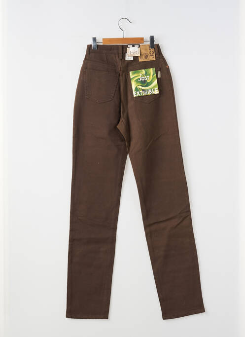 Blugi cu croială slim maro JOST femeie