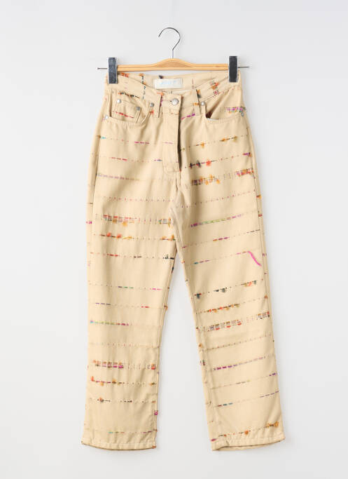 Blugi cu croială dreaptă bej JOST femeie