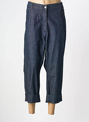 Pantalon 7/8 elasticitate mărime normală albastru JOST femeie