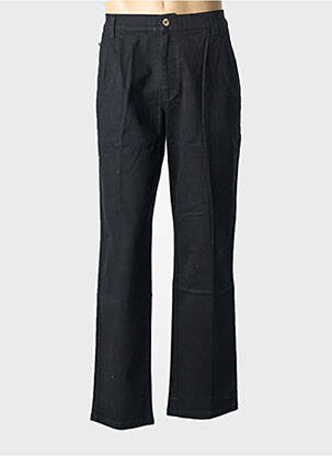 Pantalon chino elasticitate talie înaltă negru JOST bărbat