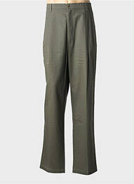 Pantalon chino închidere cu fermoar sub clapetă cu cârlig talie înaltă verde DOCKERS bărbat