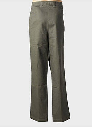 Pantalon chino închidere cu fermoar sub clapetă cu cârlig talie înaltă verde DOCKERS bărbat