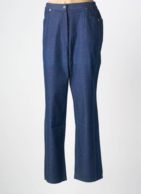 Blugi cu croială dreaptă albastru ZOE femeie