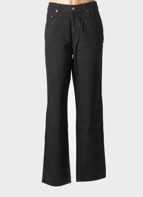 Blugi cu croială dreaptă negru LUCCHINI femeie