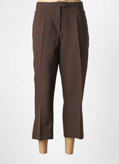 Pantalon trei sferturi maro LUCCHINI femeie