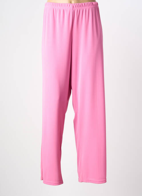 Pantalon drept roz GIANI FORTE femeie