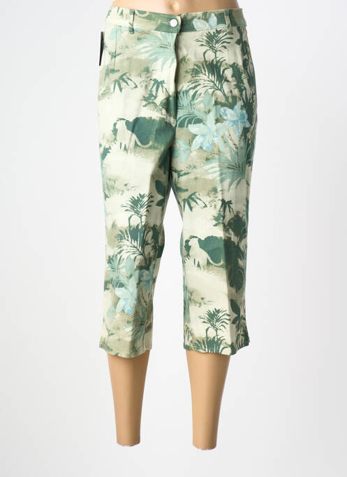 Pantalon trei sferturi verde LUCCHINI femeie