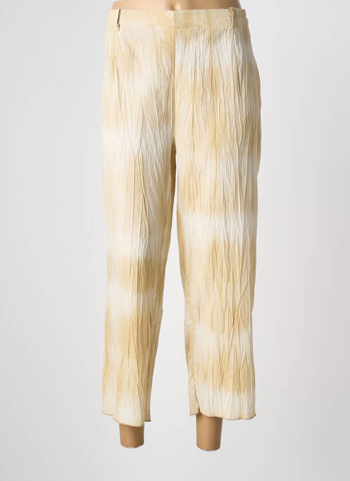 Pantalon trei sferturi bej BEVERLY femeie