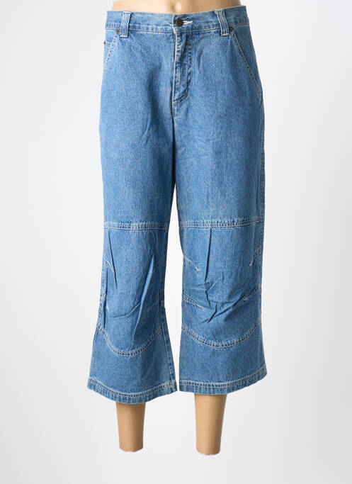 Pantalon trei sferturi albastru JOHN BANER femeie