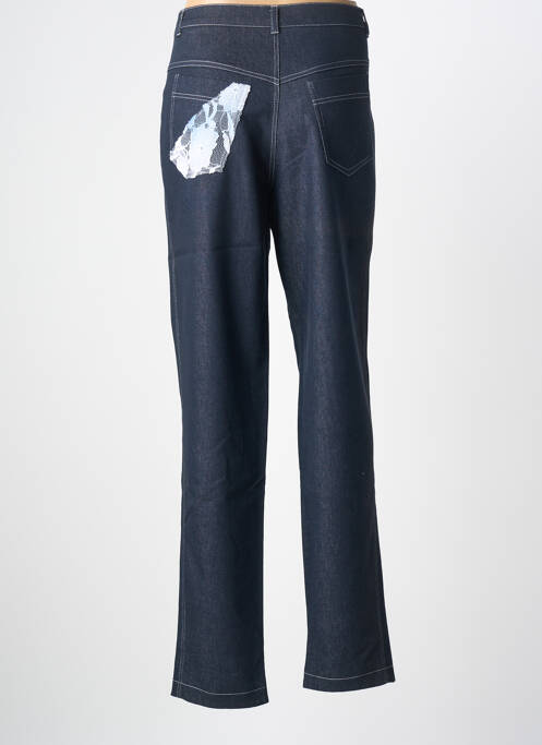 Pantalon slim albastru BEVERLY femeie