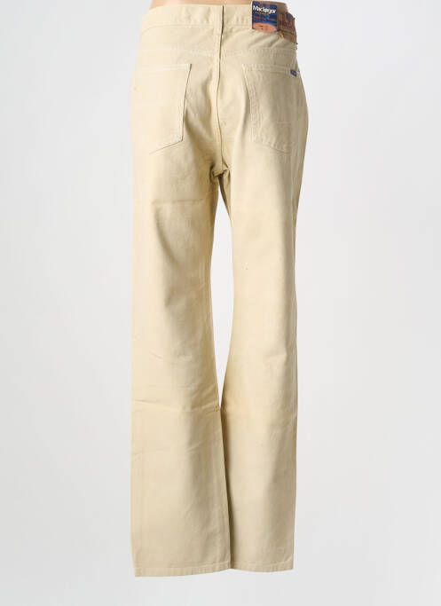Blugi cu croială dreaptă bej MAC LAGOR femeie