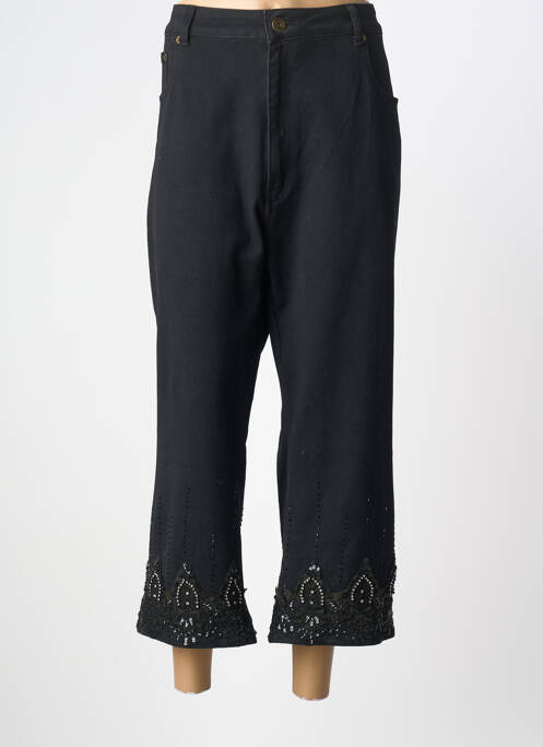 Pantalon trei sferturi negru NANA BELLE femeie