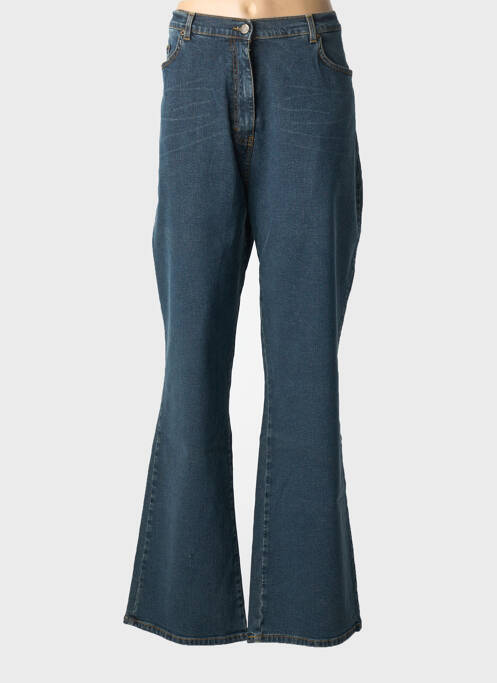 Blugi cu croială dreaptă albastru KIABI femeie