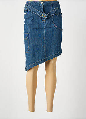 Fustă midi albastru LUCCHINI femeie